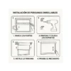 aprende a instalar tu persiana enrollable de forma sencilla y segura. sigue nuestro instructivo paso a paso para una instalacion perfecta en pared o techo, sin complicaciones