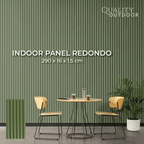 lambrin redondo de pvc para muros interiores acabado elegante en varios colores instalacion rapida y limpieza sencilla