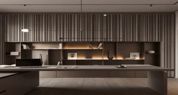 lambrin wpc ranurado asimetrico ideal para interiores, con apariencia de madera natural, resistente a humedad, fuego y termitas. facil de instalar, sin mantenimiento y con garantia de hasta 20 años en estructura y tono. perfecto para muros y techos decorativos