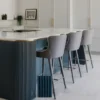 panel decorativo de pvc redondo tipo lambrin resistente a humedad y fuego perfecto para muros y techos interiores sin mantenimiento