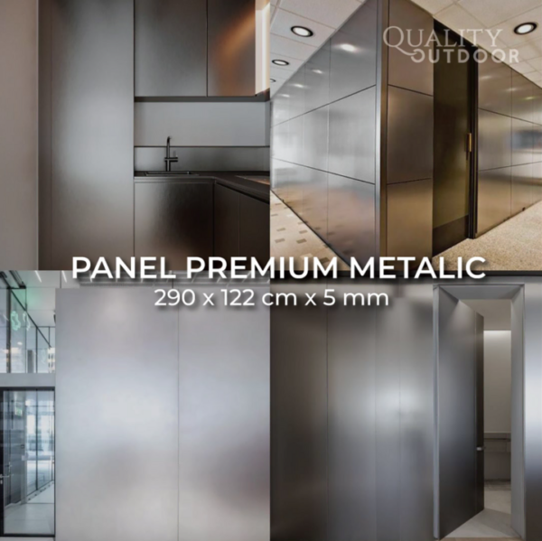 revestimiento interior quality indoor: panel bcc tipo metal y espejo para paredes; resistente a humedad y fuego; flexible, ligero y duradero; reduce mantenimiento y mejora la estetica en espacios residenciales y comerciales.