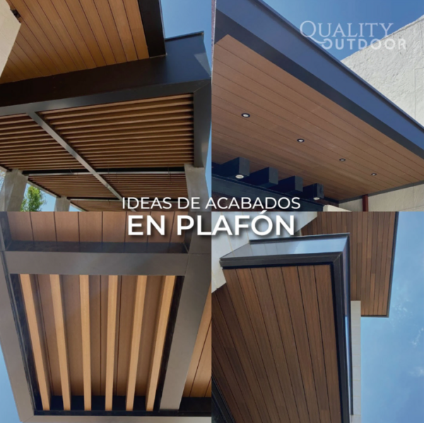 placas alucobond de aluminio compuesto quality outdoor en pergolas exteriores mostrando resistencia al sol y elegancia en el diseño