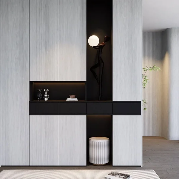 placa de pvc tipo madera para pared interior tekno step; alternativa ligera, durable y facil de instalar