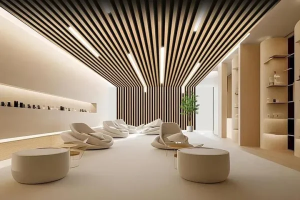 vigas wpc decorativas estilo madera para muros y techos interiores tekno step: revestimiento decorativo estilo madera en versiones giratorias o fijas, ligeras, resistentes, durables, faciles de instalar, que aportan exclusividad a tus espacios.