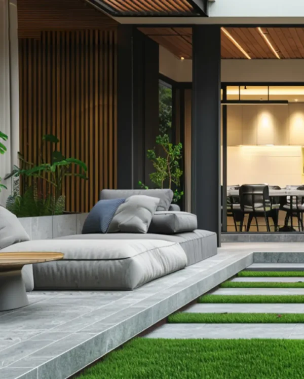 viga exterior wpc tipo madera tekno step precio economico en mexico: revestimiento decorativo tipo madera, ideal para terrazas, pergolas, jardines y fachadas, con la resistencia, costo accesible y estetica del wpc.