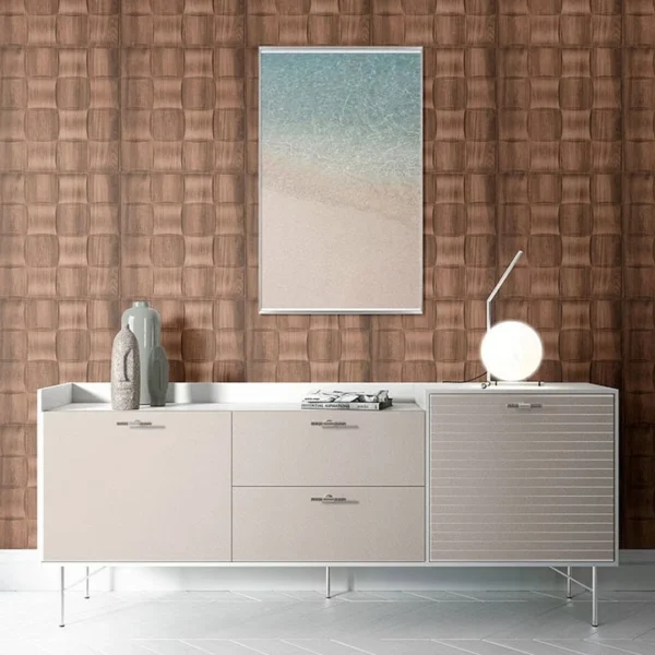 Panel 3D para Pared XPC Autoadherible Tekno Step - Modelo Granada | Panel 3D impermeable para baño y lavandería panel 3d para pared xpc autoadherible tekno step modelo granada instalado en lavanderia impermeable y de facil mantenimiento ideal para interiores