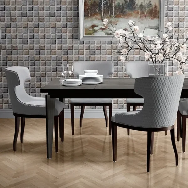 Panel 3D para Pared XPC Autoadherible Tekno Step - Modelo Pamplona | Panel 3D efecto piedra para oficina en casa panel 3d para pared xpc autoadherible tekno step modelo pamplona instalado en oficina en casa efecto piedra insonorizante y facil instalacion