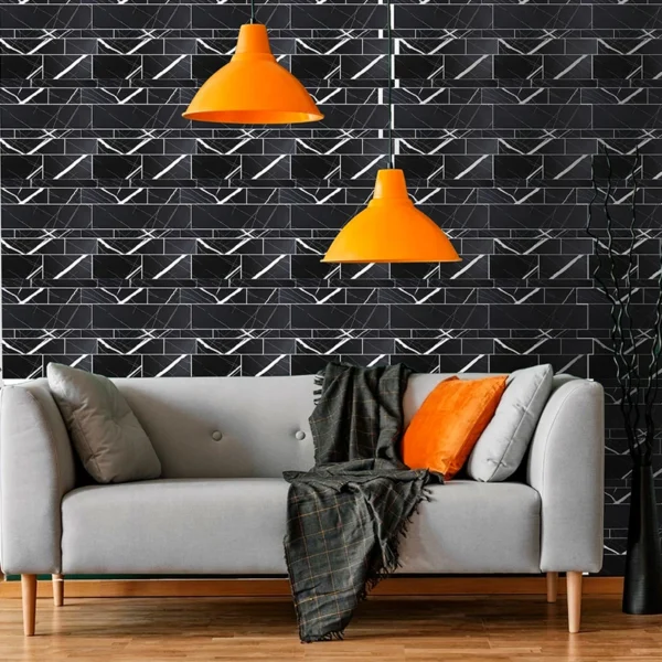 Panel Metálico Decorativo Autoadherible para Pared | Tekno Step — Modelo Sakai panel metalico decorativo autoadherible para pared tekno step modelo sakai diseño 3d resistente a humedad y corrosion aplicacion directa autoadherible larga duracion y mantenimiento minimo