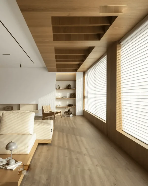 Descripción del Piso Laminado Click Select Tekno Step – Colecciones Evoke, Mirage y Teruel renueva tus espacios con el piso laminado click select tekno step alta resistencia al desgaste ac3 y ac4, con sistema click, duradero y con acabado imitacion madera. ideal para hogares u oficinas modernas.