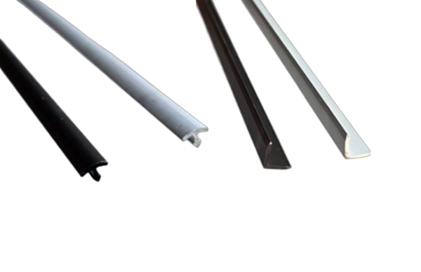 angulo esquinero aluminio perfil tipo t aluminio para pared, ideales para paneles o placas de pvc y wpc. remates y transiciones para acabados profesionales y resistentes con compatibilidad tekno step.