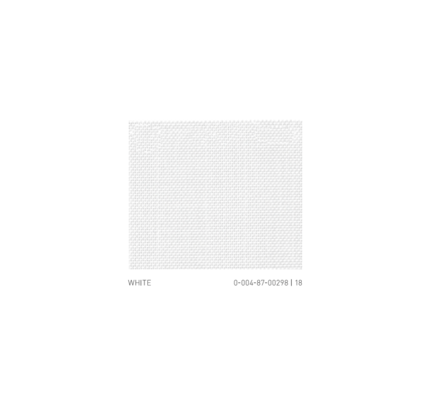 malla solar vertilux 3000 3 color white en persiana enrollable con tejido tecnico screen que reduce deslumbramiento y mejora el confort termico interior