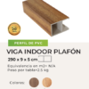 ficha tecnica de las vigas de pvc para techo interior quality indoor con medidas y conversión por pieza