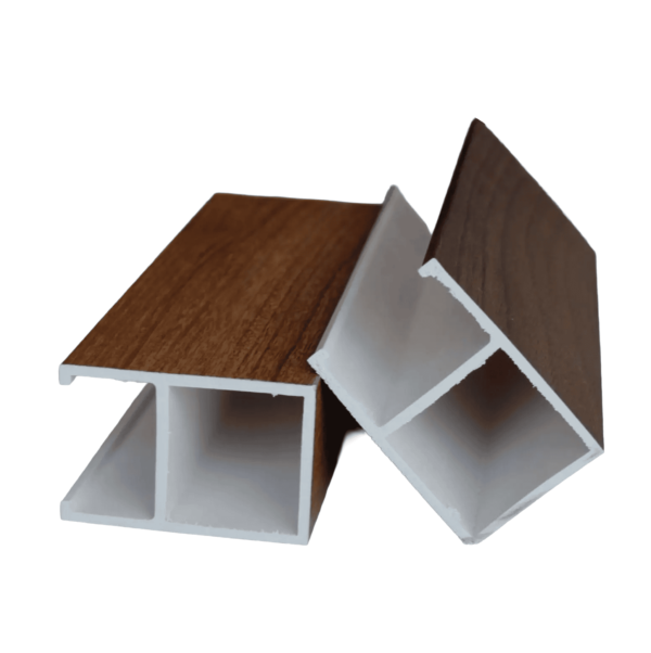 vigas de pvc para techo interior quality indoor: revestimiento decorativo con instalaciOn oculta y acabado tipo madera, sin escuadras visibles, ligeras, resistentes a la humedad y plagas.