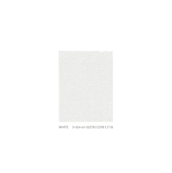 persianas screen enrollables 3000-10% vertilux color white con apertura 10% que permite alta visibilidad exterior control solar y entrada equilibrada de luz natural