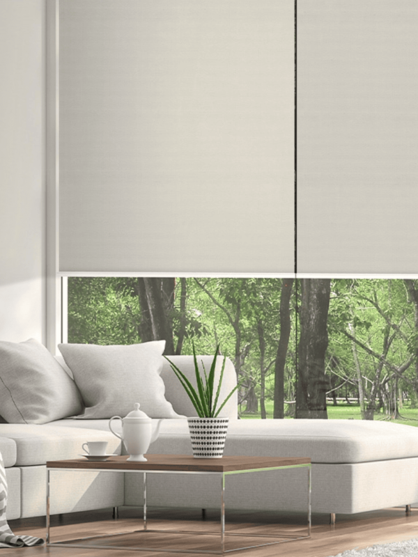 persiana blackout enrollable bimini vertilux con tejido texturizado de alta densidad. oscuridad total, privacidad absoluta y estetica moderna. ideal para recamaras, salas de tv, oficinas, hoteles y hospitales.