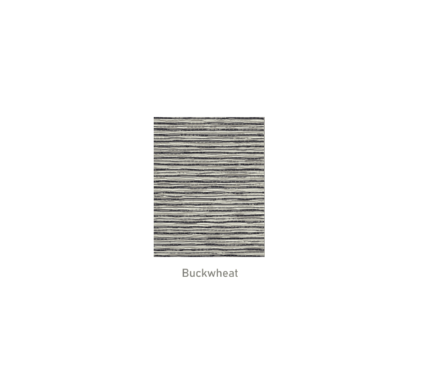 persiana blackout captiva vertilux buckwheat con textura horizontal decorativa y bloqueo total de luz ideal para habitaciones y espacios con requerimiento de privacidad