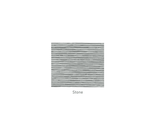 persiana blackout captiva vertilux stone con acabado textil premium y textura decorativa que brinda privacidad total y control de iluminacion interior