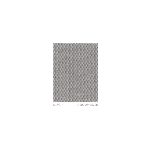 persiana enrollable semi traslucida daku vertilux color silver con tejido de poliester que filtra la luz natural creando ambientes luminosos con privacidad interior perfecta para decoracion moderna y proyectos de arquitectura interior