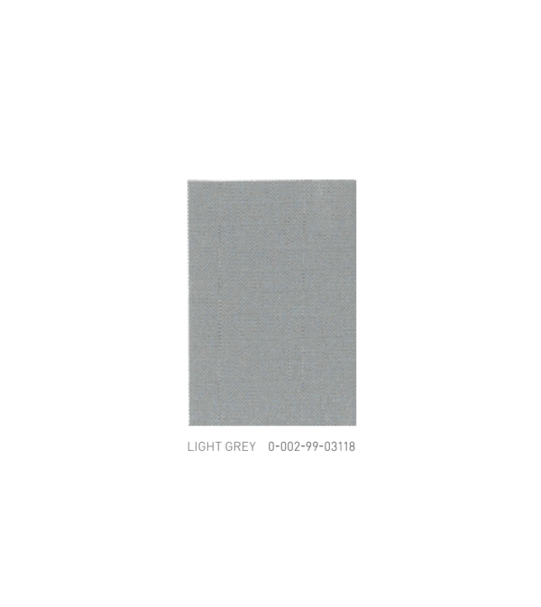 persiana blackout lanair vertilux light grey para ventanas con tejido textil moderno que proporciona oscuridad total privacidad interior y proteccion solar ideal para proyectos residenciales hoteles y espacios de trabajo contemporaneos
