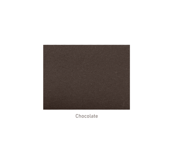 persiana enrollable south beach vertilux chocolate semi traslucida con textura textil que difunde la iluminacion natural generando ambientes confortables. ideal para ventanas en hogares modernos y proyectos de arquitectura interior