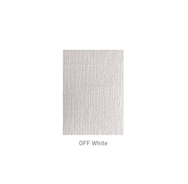 persiana blackout enrollable stucco vertilux color off white con apariencia tipo lino para bloquear luz exterior reducir calor y mejorar privacidad en proyectos interiores