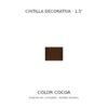 Cintilla decorativa 1.5 pulgadas, color Cocoa; muestra a tamaño original Cintilla decorativa 1.5 pulgadas, color Cocoa; muestra a tamaño original