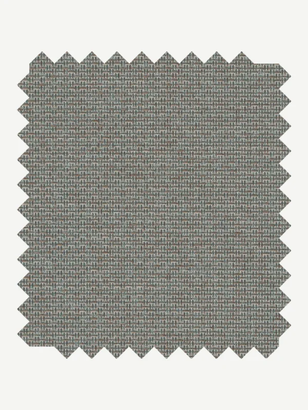 Muestra de tejido de la Cortina Vertilux Birmingham Cocoa Cream Blackout