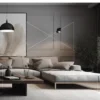 Cortina blackout Vertilux Charm instalada en un ambiente interior