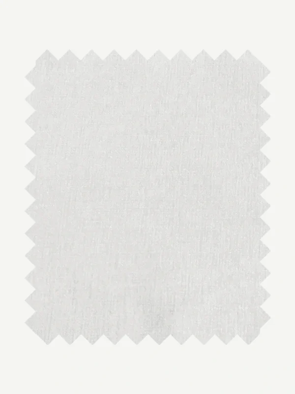 Muestra de tejido de la Cortina Vertilux Lumina White Translúcida
