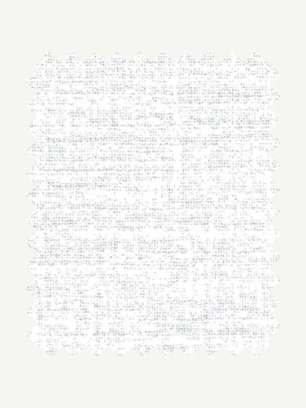 Muestra de tejido de la Cortina Vertilux Muller White Translúcida