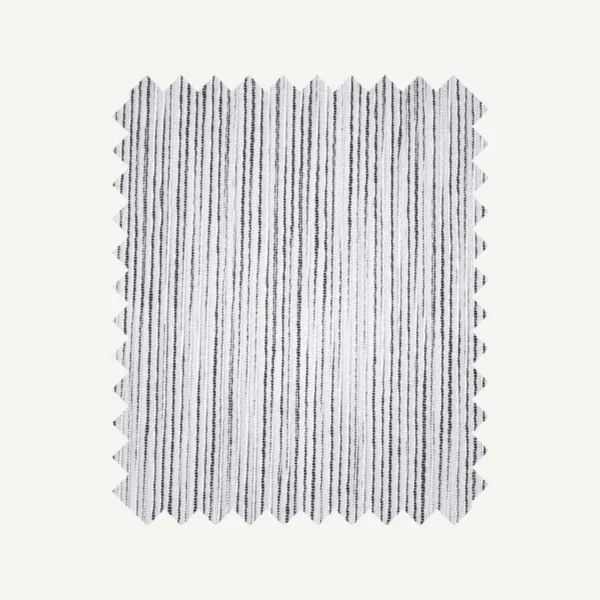 Muestra de tejido de la Cortina Vertilux Stripes Fireland Zebra Translúcida
