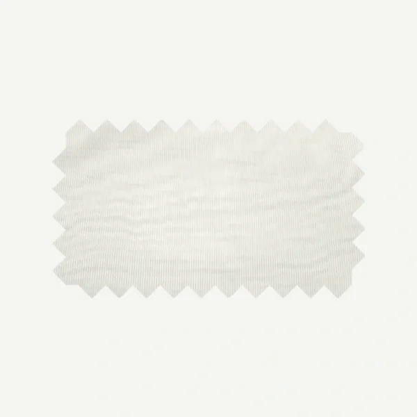 Muestra de tejido de la Cortina Vertilux Veil Custard Translúcida