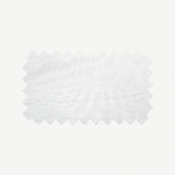 Muestra de tejido de la Cortina Vertilux Veil White Translúcida
