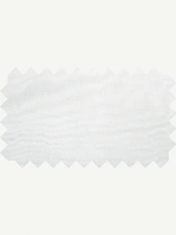 Muestra de tejido de la Cortina Vertilux Veil White Translúcida