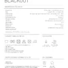 Ficha técnica de la Cortina Vertilux Nighttime Blackout