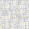 Papel tapiz gris tipo piedra con destellos dorados | Shine 92-2604