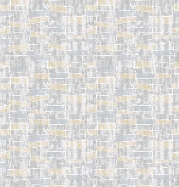 Papel tapiz gris tipo piedra con destellos dorados | Shine 92-2604