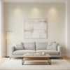 Papel tapiz beige de diseño contemporáneo para espacios contemporáneos colección Shine | Shine 92-2701