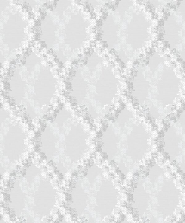 Papel tapiz gris abstracto con destellos plateados para departamentos | Shine 92-2802