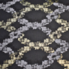 Papel tapiz negro abstracto con destellos dorados para proyectos de interiorismo | Shine 92-2806