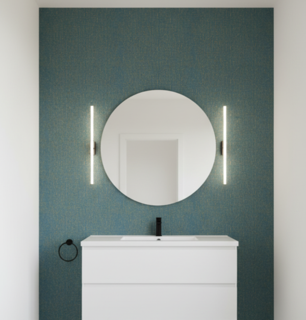 Papel tapiz azul de diseño contemporáneo para comedor | Shine 92-3404
