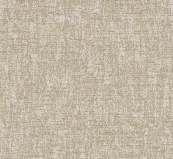 Papel tapiz beige efecto concreto con destellos dorados | Shine 92-3406
