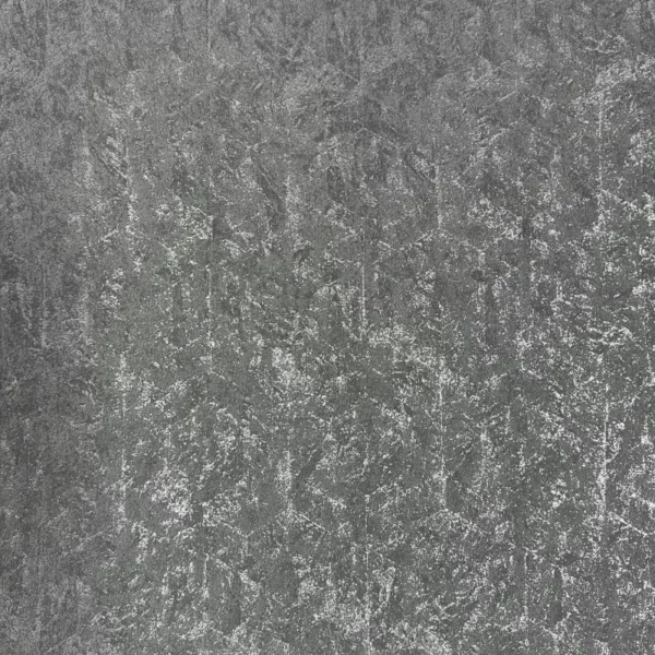 Papel tapiz negro efecto concreto con destellos plateados | Matiz 92E-0707