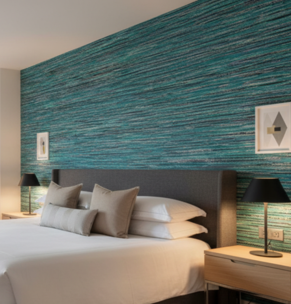 Papel tapiz azul de diseño contemporáneo para ambientes sofisticados | Matiz WF99165-1