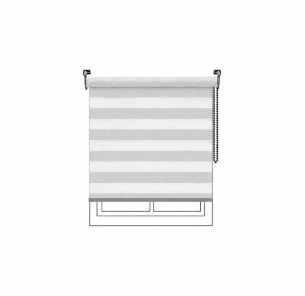 Persiana Dimout Premier Dim Out Light Grey Vertilux confeccionada Persiana Dimout Premier Dim Out Light Grey Vertilux confeccionada a medida