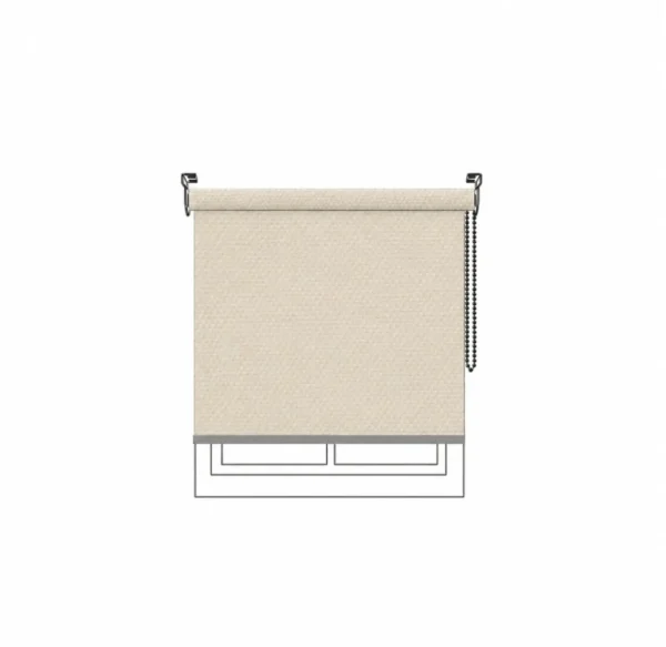 Persiana enrollable Premium Plus BO Beige Vertilux confeccionada a medida