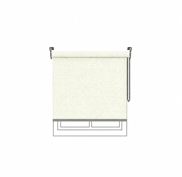 Persiana enrollable Singular BO 2800 Linen Vertilux confeccionada a medida