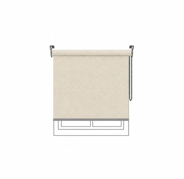 Persiana enrollable Sunset BO Beige Vertilux confeccionada a medida