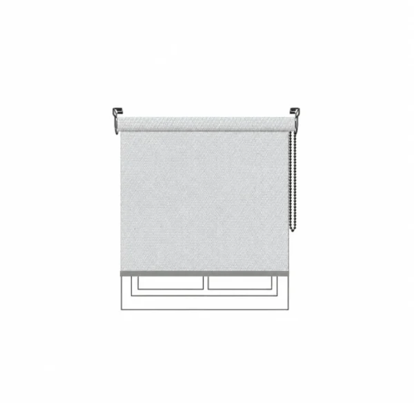 Persiana enrollable Sunset BO Light Grey Vertilux confeccionada a medida