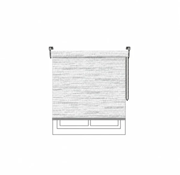 Persiana enrollable Touareg Grey Vertilux confeccionada a medida